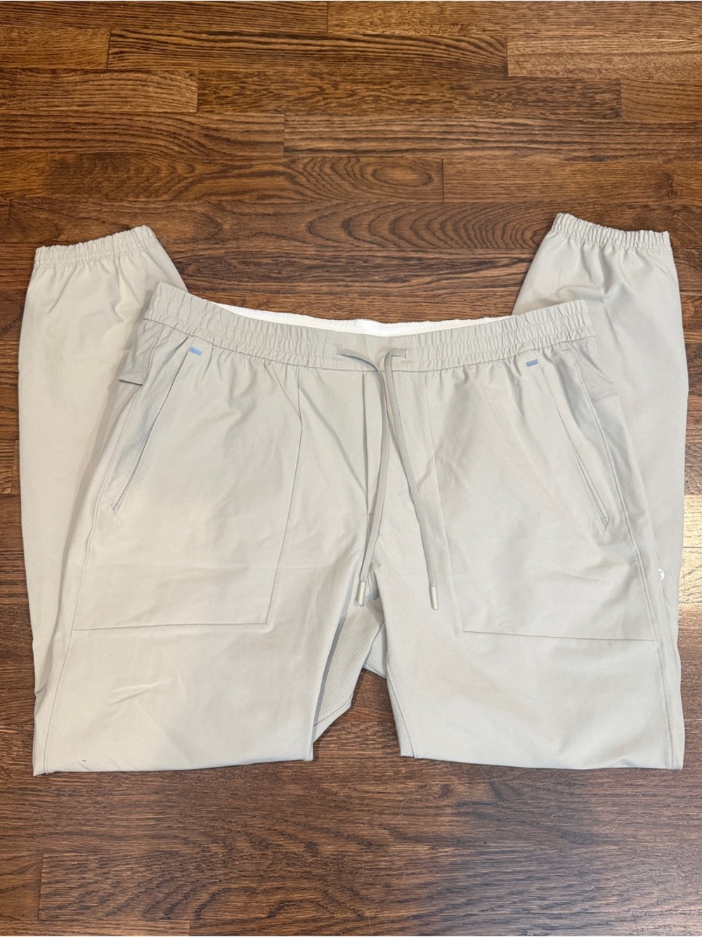Lululemon Men’s Light Khaki Drawstring Jogger Pants